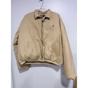 Vintage Ralph Lauren Down Filled Harrington Jacket Large